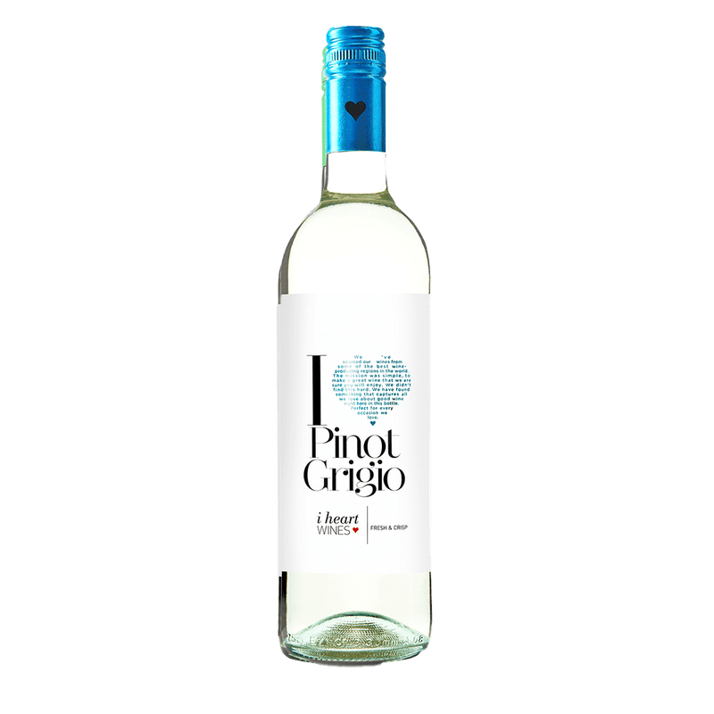 VINHO BRANCO I HEART PINOT GRIGIO 750ML