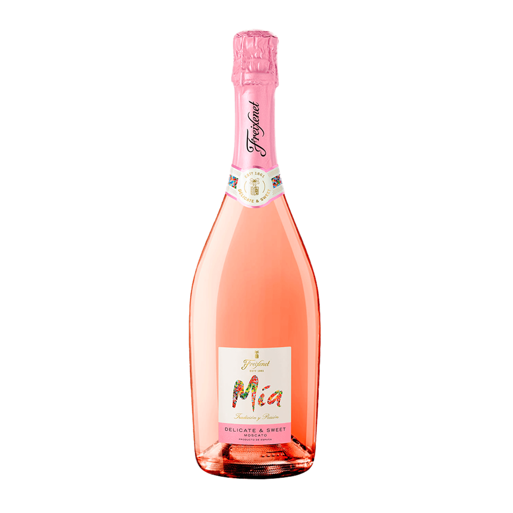 Espumante Mía Moscato Pink Doce 750ml