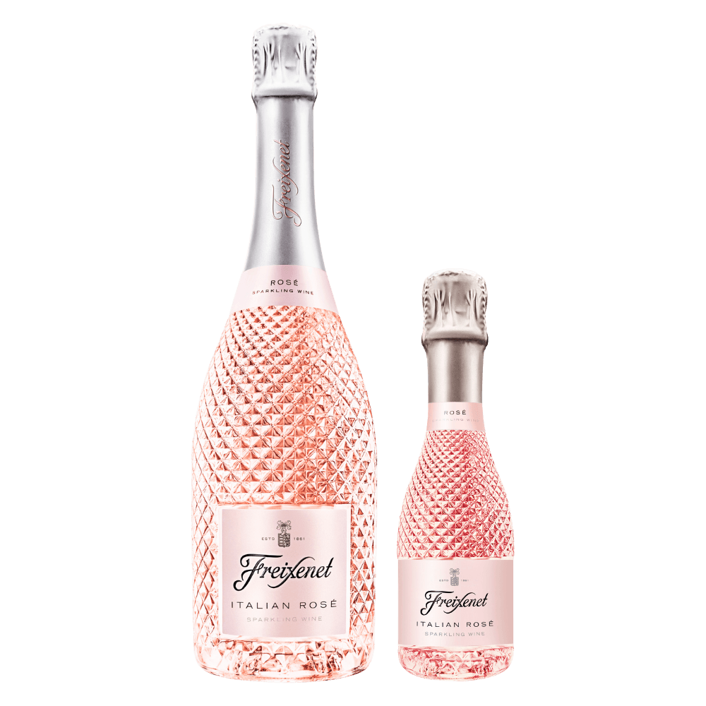 Kit 1 Freixenet Italian Rosé Seco 750ml + 1 Freixenet Italian Rosé Seco 200ml