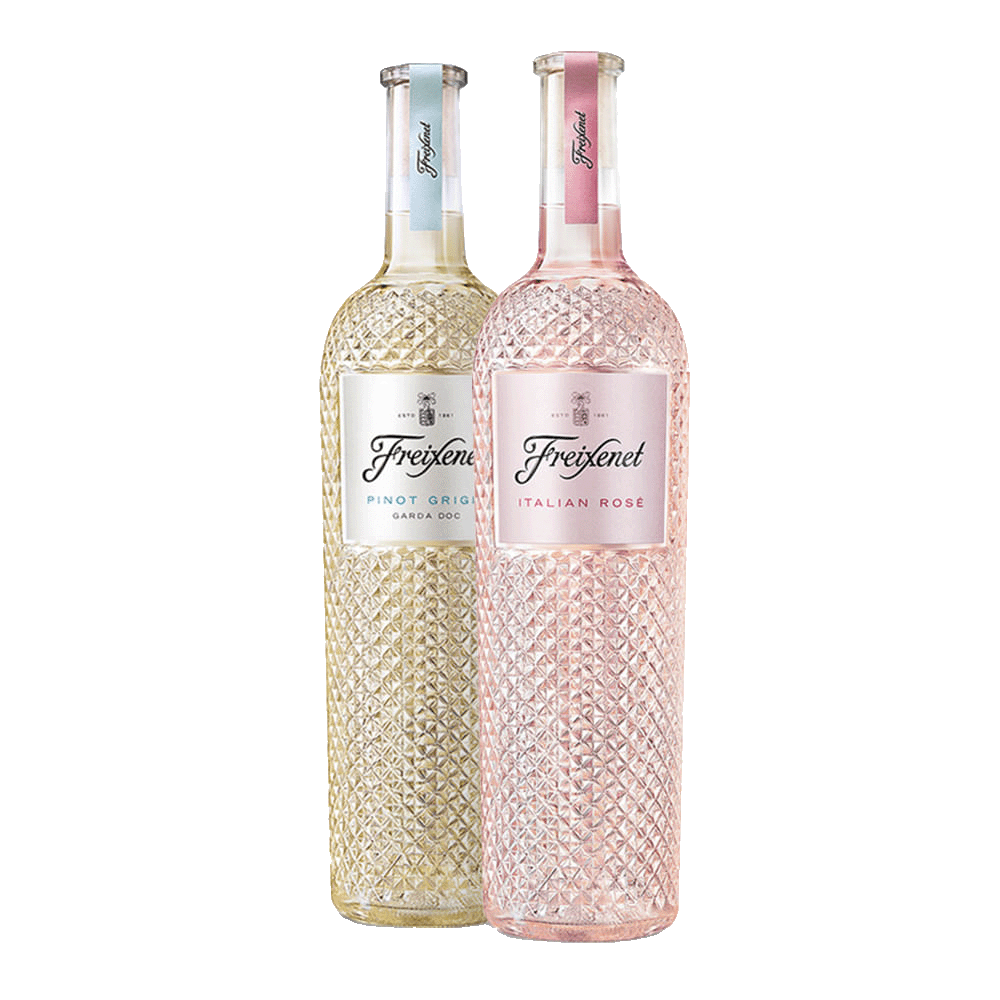 Kit 1 Pinot Grigio D.O.C. 750ml + 1 Italian Rosé 750ml