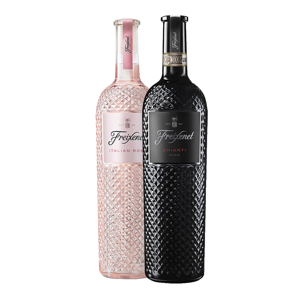 Kit 1 Chianti D.O.C.G. 750ml + 1 Italian Rosé 750ml