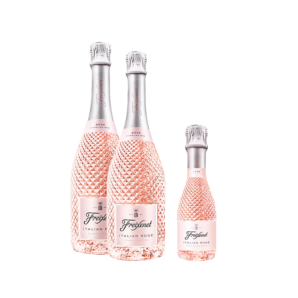 Kit 2 Italian Rosé 750ml + 1 Italian Rosé 200ml