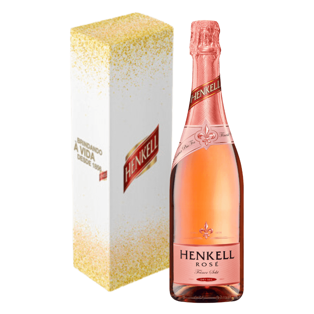 Espumante Henkell Rosé Seco 750ml Com Embalagem Exclusiva