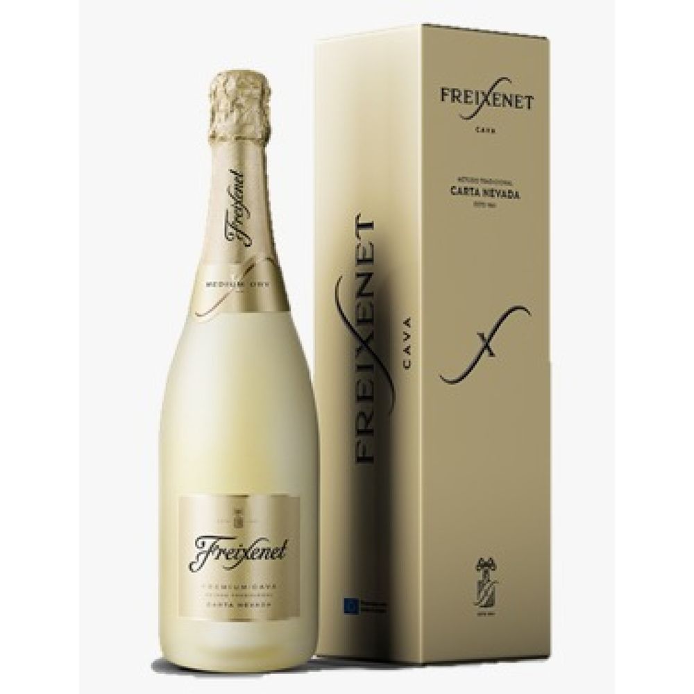 Cava Freixenet Carta Nevada Demi-Sec 750ml com Embalagem Exclusiva