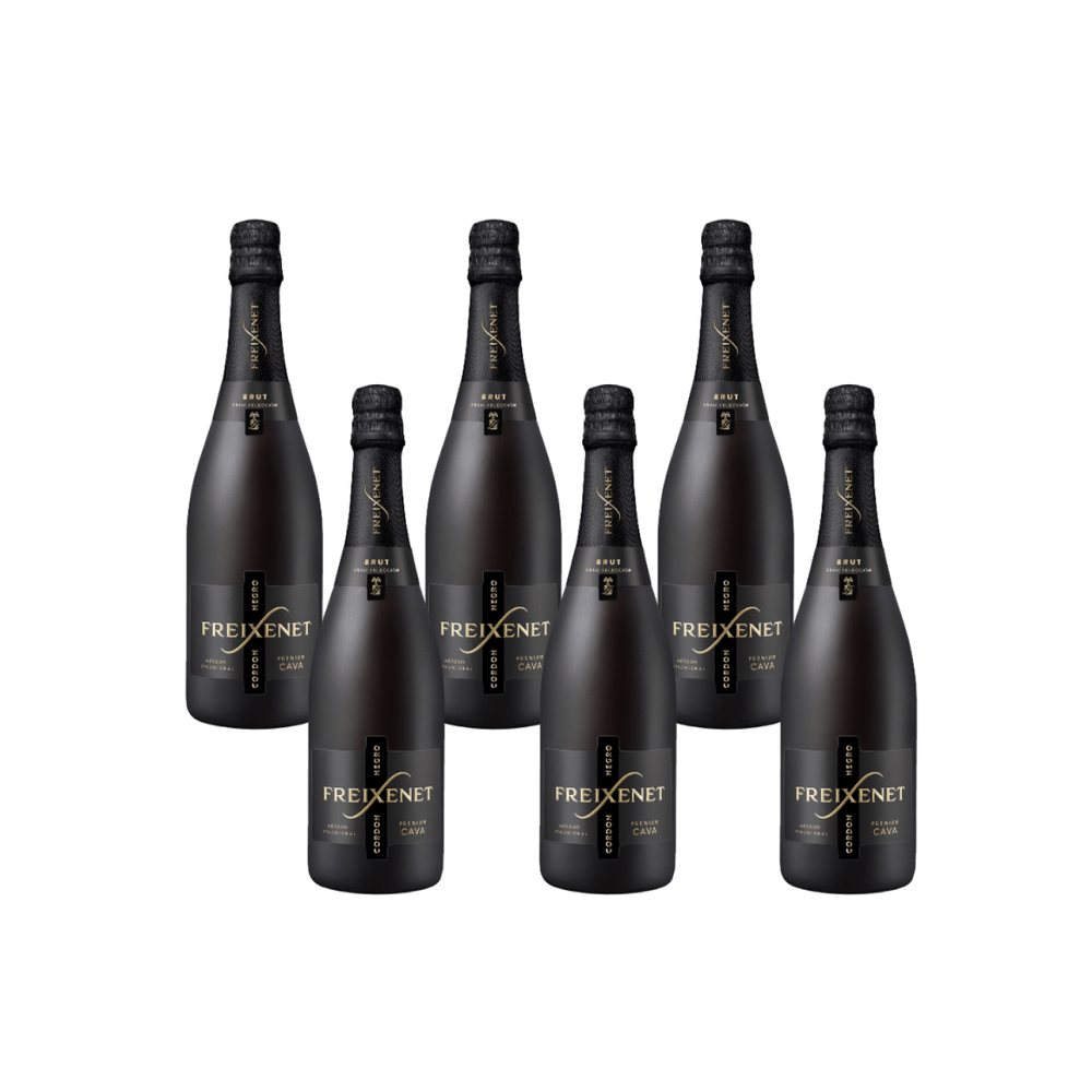 Kit 6 Cava Freixenet Cordon Negro Brut 750ml