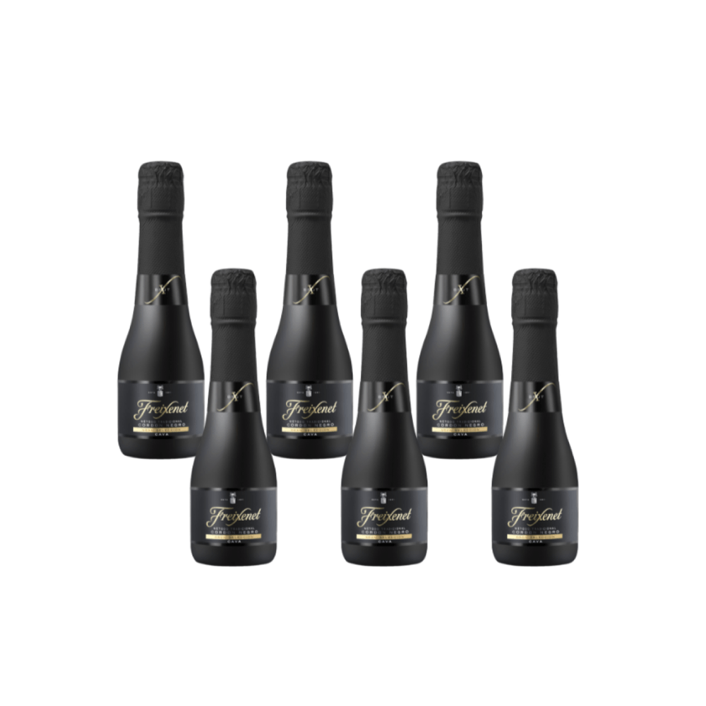 Kit 6 Cava Freixenet Cordon Negro Brut 200ml