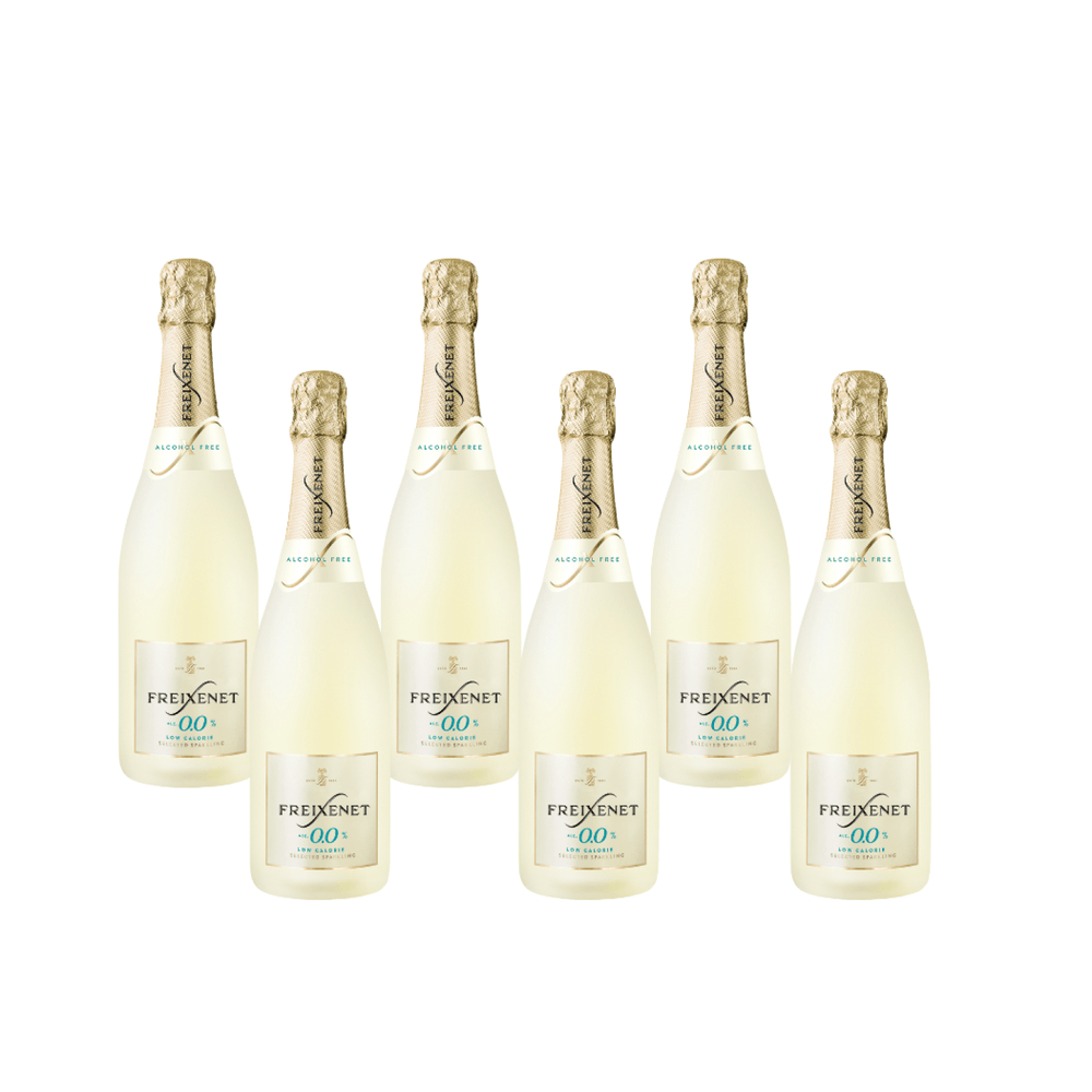 Kit 6  Espumante Freixenet Zero Álcool 750ml