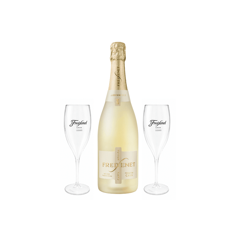 Kit Sweet Moment Freixenet Carta Nevada e 2 taças