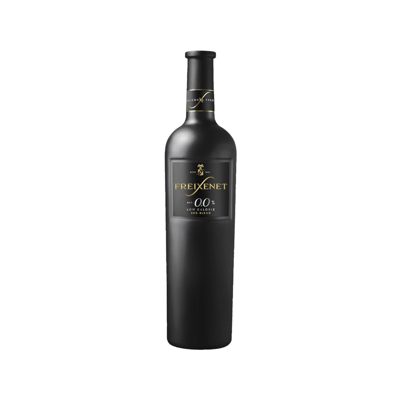 Freixenet Zero Álcool Demi-Sec Tinto 750ml garrafa preta