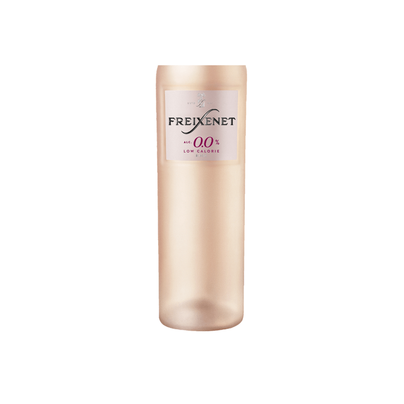 Rótulo Freixenet Zero Álcool Demi-Sec Rosé Low Calorie